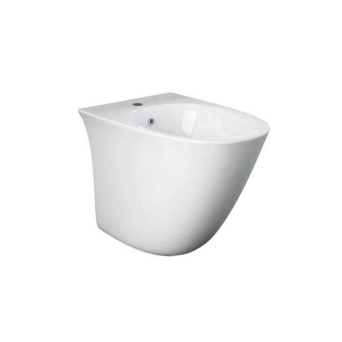 Bidet filo muro 52 cm filo muro con smalto Protek cod 83618