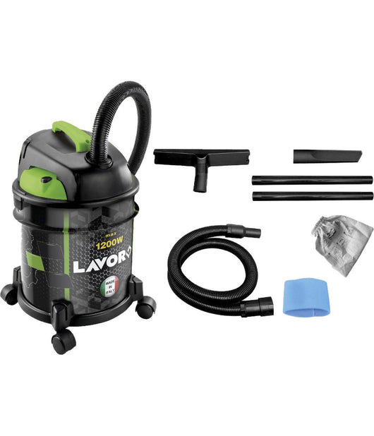 Bidone Aspiratutto Solidi E Liquidi 1200w Lavor Wash Rudy 1200s 20 Litri         