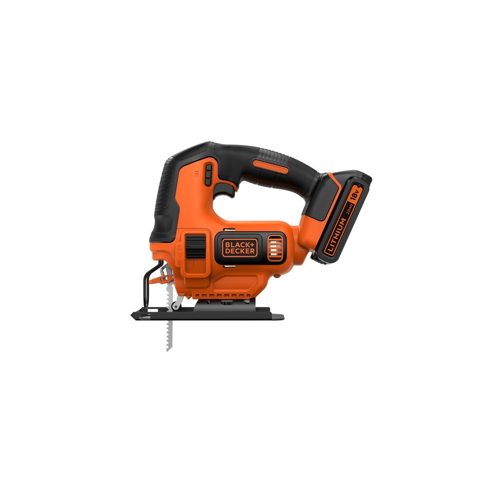 Black & decker seghetto alternativo 18v con 1 batteria da 2.0ah