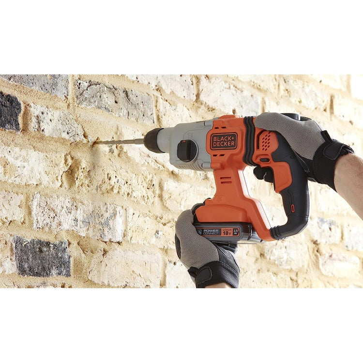 Black & decker trapano avvitatore a percussione brushless 18v 1,5ah