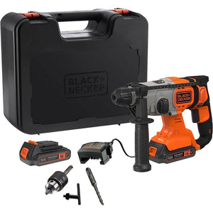 Black & decker trapano martello tassellatore 18v 2,5ah