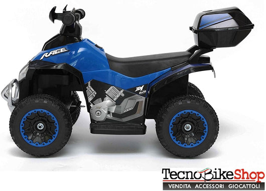 Quad Elettrico per Bambini  Tecnobike Shop  ATV Mini Quad Deluxe 6V colore Blu