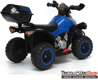 Quad Elettrico per Bambini  Tecnobike Shop  ATV Mini Quad Deluxe 6V colore Blu