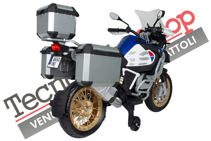 Moto Motocicletta Elettrica per Bambini BMW R1250 GS ADVENTURE 12V