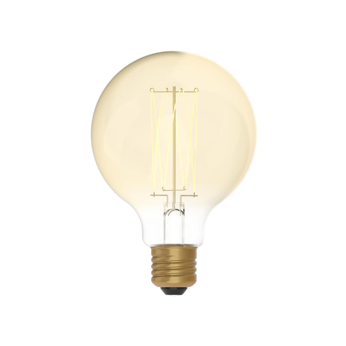 Lampadina led vintage con finitura oro