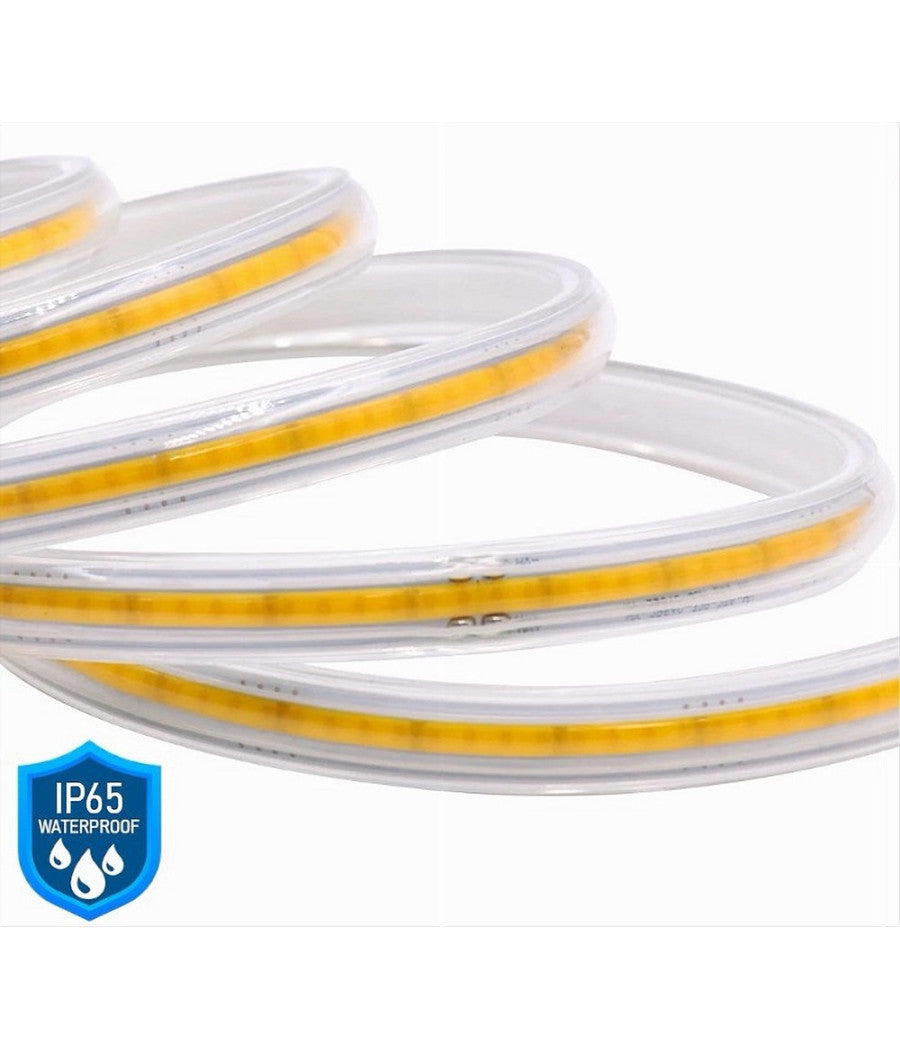 Bobina 100mt Strip Led Cob 220v Esterno Ip65 Luce 3000k 4000k 6500k 220v-cob-288         