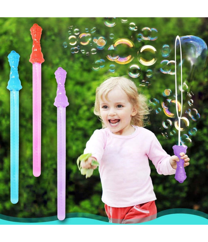 Bolle Di Sapone Giganti Bubble Wand Giocattolo Per Bambini 60cm Gadget Feste         