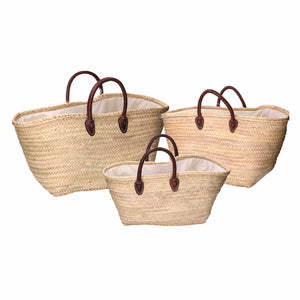 Borsa paglia 1-3 naturale cm 65x32h33/44