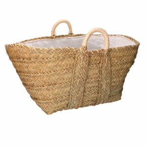 Borsa paglia naturale cm 75x40h36/46