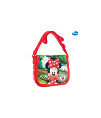 Borsa Tracolla Regolabile Con Patta Scuola Tempo Libero Bambina Minnie Disney         