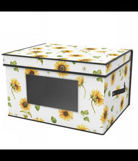 Box Scatola Salvaspazio Armadio Contenitore Porta Oggetti Organizer 50x30x20         