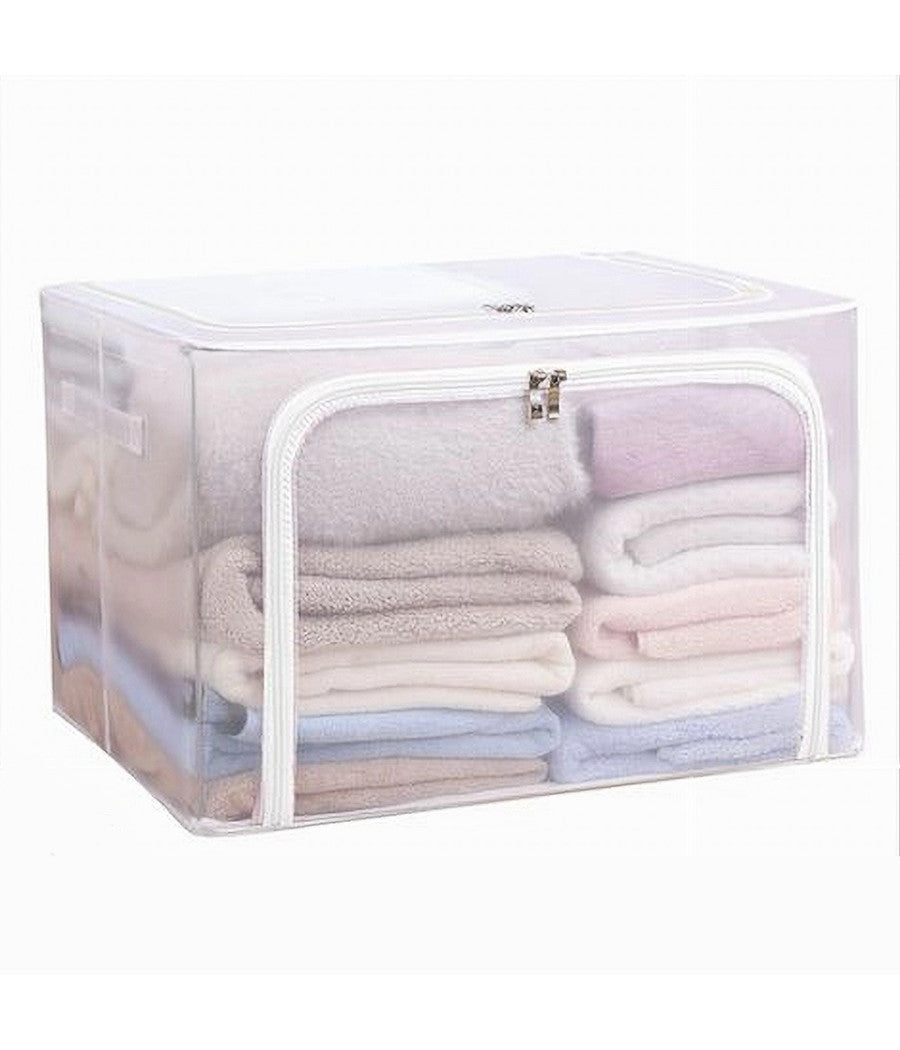 Box Scatola Salvaspazio Portatutto Vestiti Armadio Organizer 40x30x20 Cm 59980         