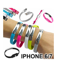 Bracciale Ricarica Cavo Dati Iphone 6 6 Plus Ipad 4 Iphone 5 Ip 7 Sincronizza         