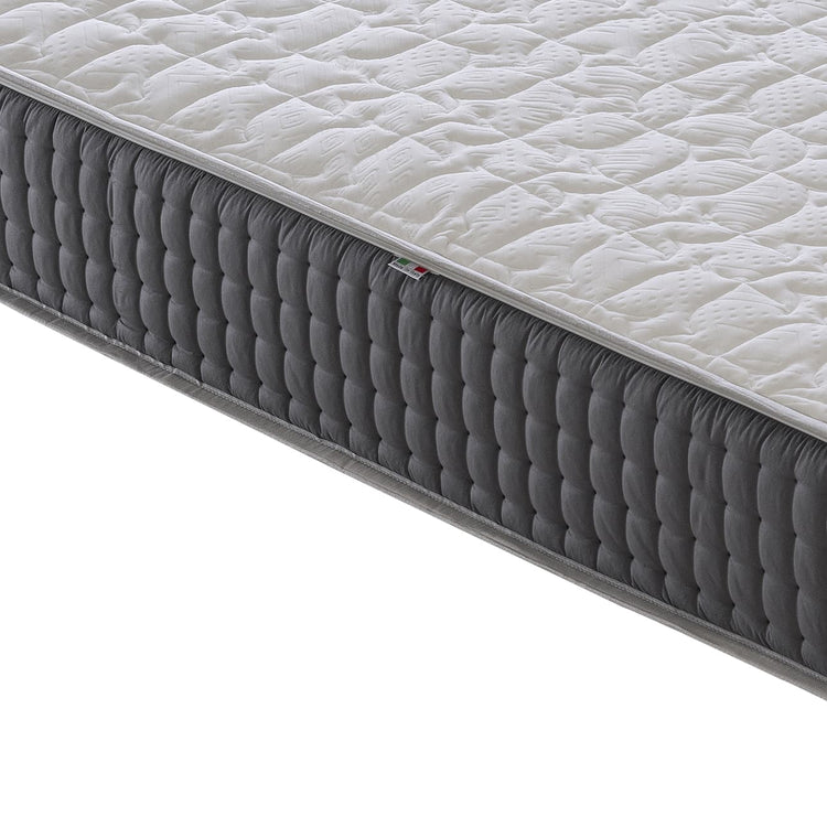 Materasso Singolo 80x200 Memory Foam - Ortopedico - A Zone differenziate - 6 cm Memory Foam Thermico - Sfoderabile