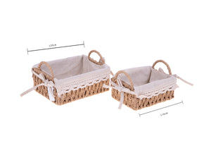 Set 2 Cassetta con Trina 20x15x8 cm