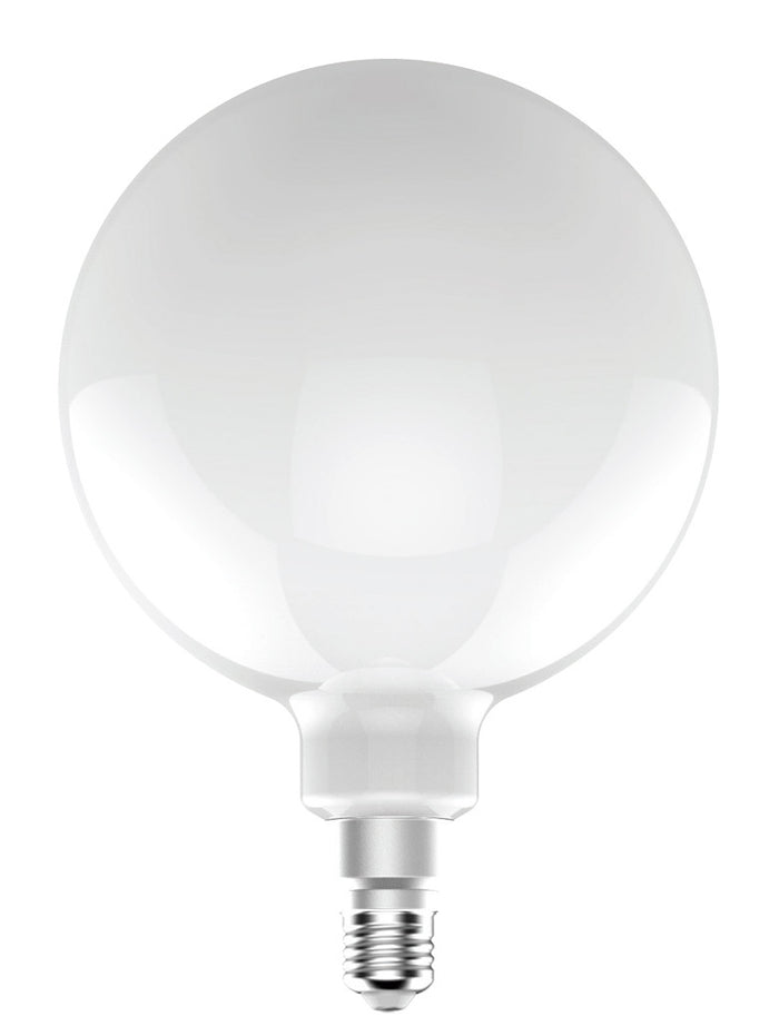 Lampadina led con finitura bianco latte