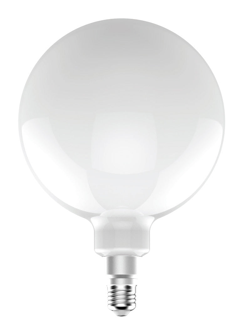 Lampadina led con finitura bianco latte