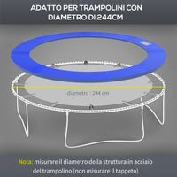 Bordo di protezione per trampolino Ø305 cm  Blu