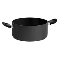 casseruola due manici ''black line'' Ã¸cm. 24 - h.11 - capacitÃ£°  5 lt. 7938104nlm