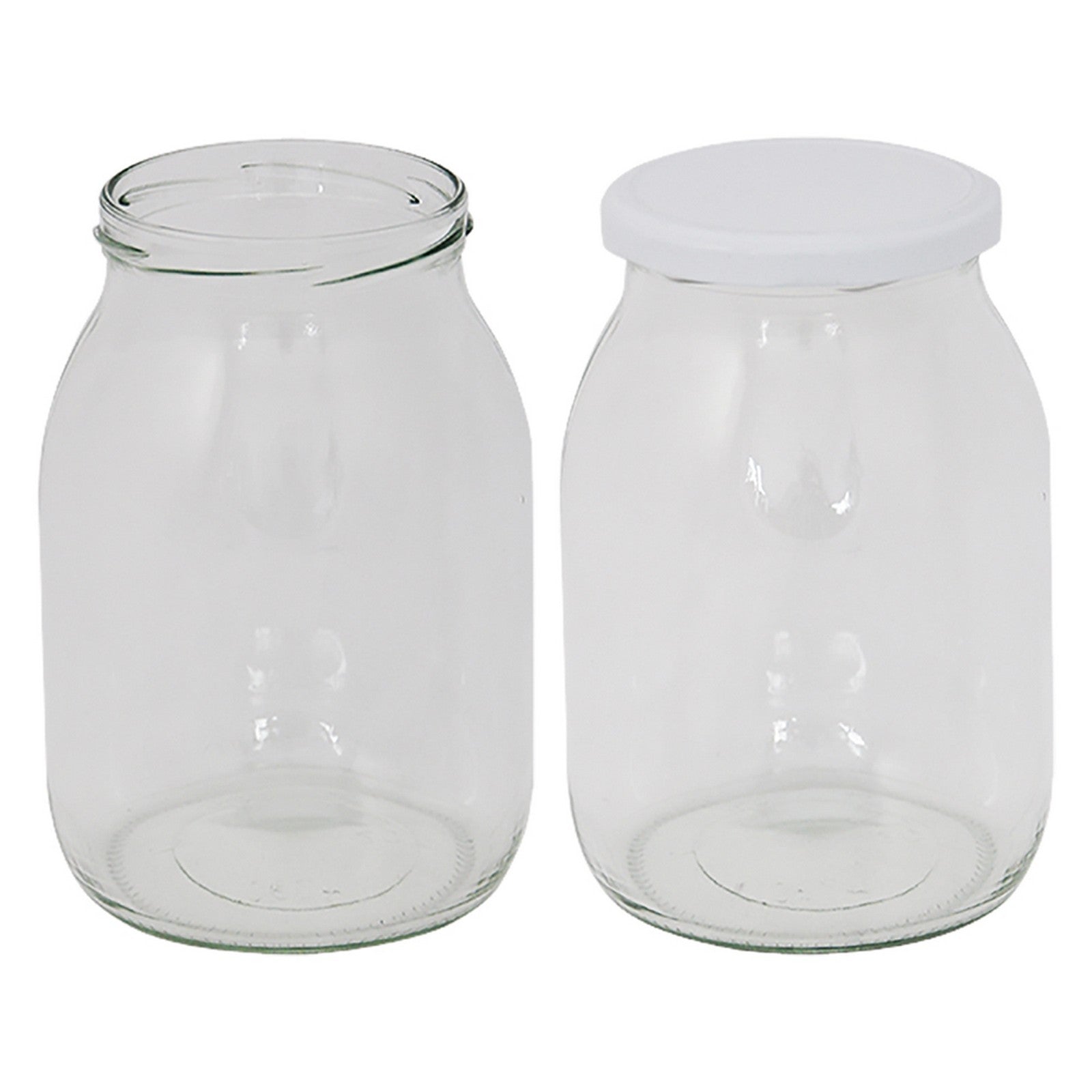 12pz vaso vetro ''boccaccio'' per alimenti tipo ''std'' 580 ml - imbocc. Ã¸82 mm senza tappo cod:ferx.794022nlm