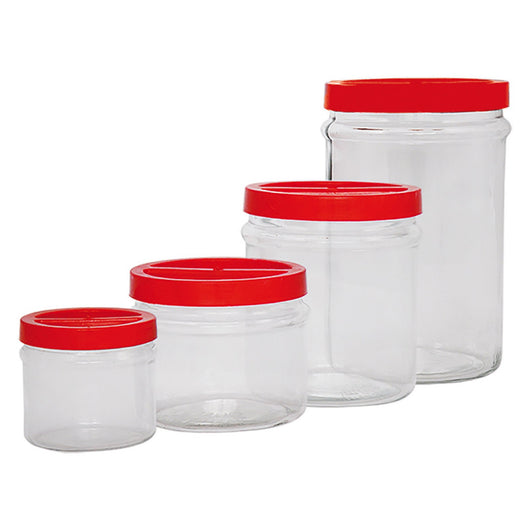 6pz vaso in vetro per alimenti 'ortes' kg. 3,5 cod:ferx.794084nlm