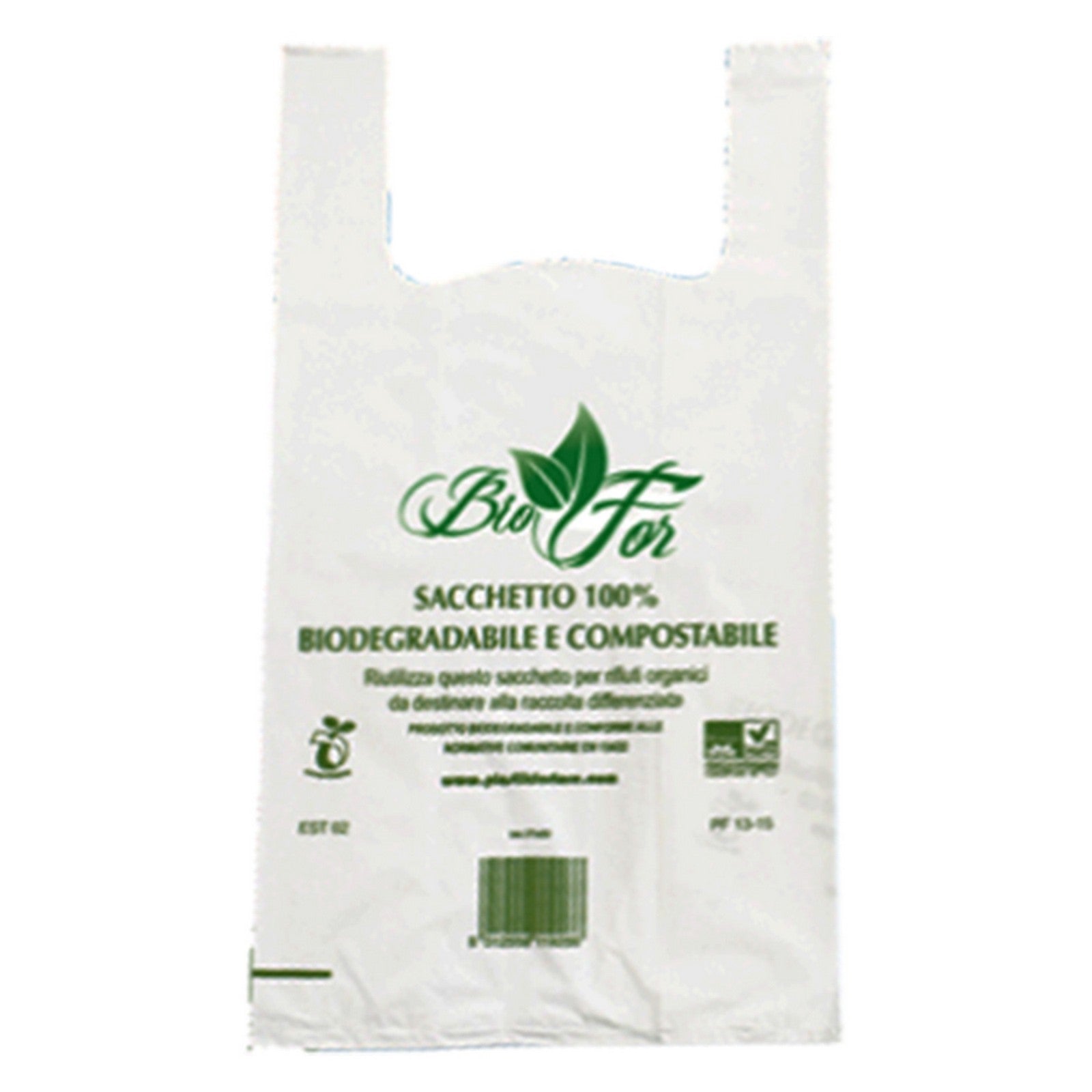 cf buste shopper compostabili maxi gr.12,5 - 30+20x60 cf.500 pz cod:ferx.8035356nlm