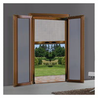 zanzariera a rullo verticale per porta/finestra cm 80 x 250 - bronzo 3143559nlm