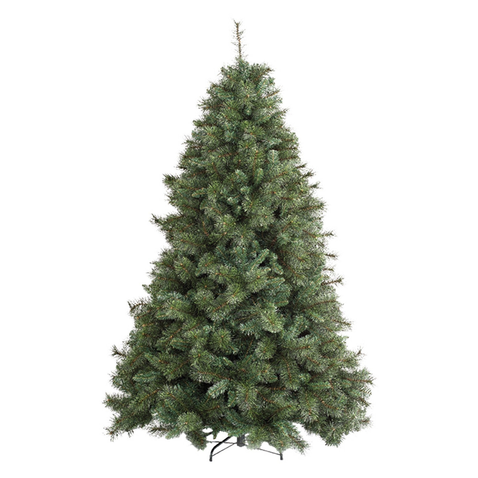 albero di natale 'oslo' h.270 cm - base 190 cm / 2800 rami 8076414nlm