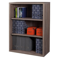 libreria linea 'egaleo' 6 ripiani cm.35 x 81 x h.217,2 cemento cod:ferx.7950134nlm