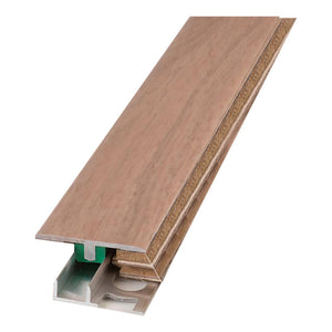 2pz profilo piatto con base per laminato e parquet 'un rivestito rovere scuro 7950441nlm