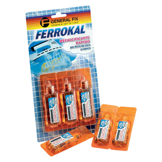 1blister decalcificante ferri da stiro 'ferrokal' 3 flaconi da 20 ml 8031796nlm