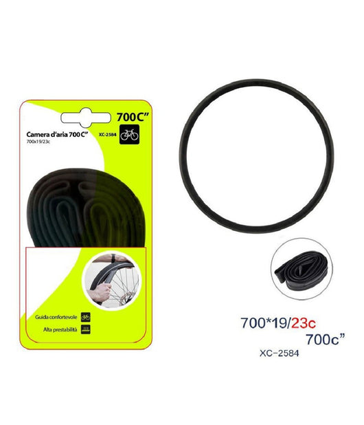 Camera D'aria 700c" Per Pneumatici Ruote Bici Bicicletta Bike 700x19/23c Xc-2584         