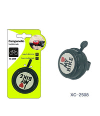 Campanello Tradizionale Lega Alluminio I Love My Bike Attacco Universale Xc-2508         