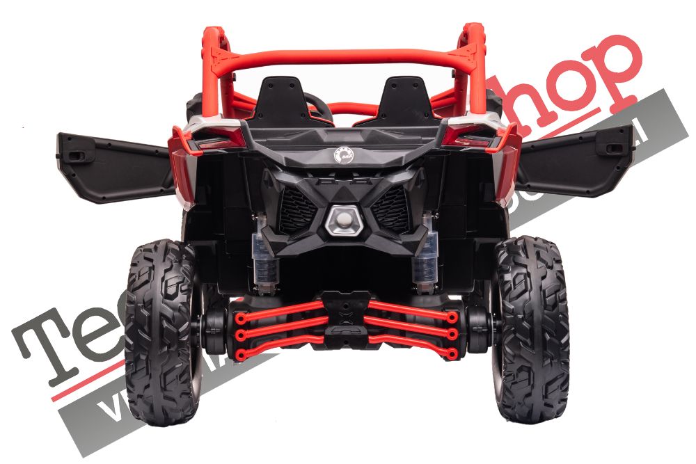 Auto Elettrica per Bambini Can-Am 2 Posti 12v colore Rosso