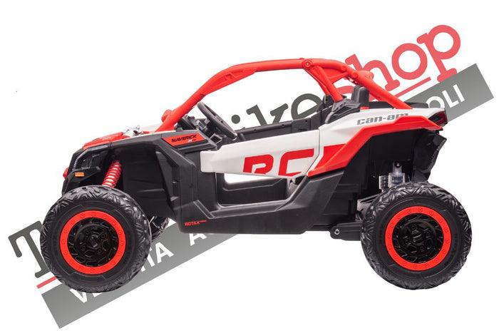 Auto Elettrica per Bambini Can-Am 2 Posti 12v colore Rosso