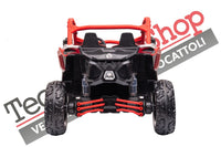 Auto Elettrica per Bambini Can-Am 2 Posti 12v colore Rosso