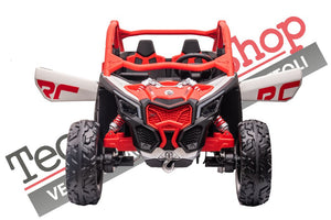 Auto Elettrica per Bambini Can-Am 2 Posti 12v colore Rosso