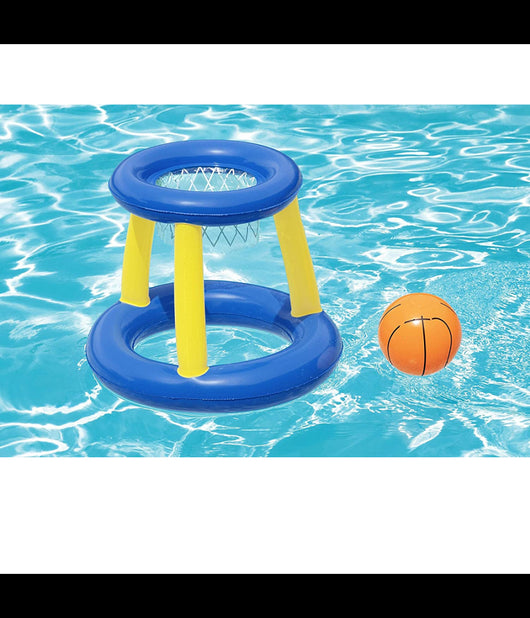 Canestro Da Basket Gioco Gonfiabile Per Bambini Splash 'n' Hoop 61cm Palla 52418         