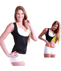 Canotta Donna Fitness Hot Shapers Palestra Neotex Pancia Piatta Perdi Peso         