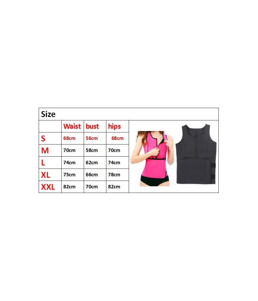 Canotta Snellente Cami Hot Shapers Fascia Instant Training Maglia Dimagrante     L    