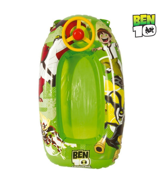 Canotto Con Volante Ben 10 Dimensioni 90 X 50 Cm Bambini Mare Piscina         