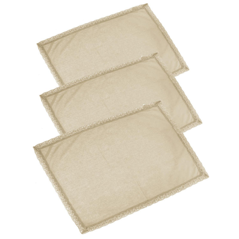 Canovaccio set 3 pezzi amelie beige cm50x70