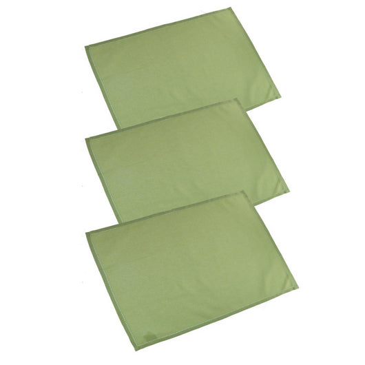 Canovaccio set 3 pezzi juliette verde cm50x70