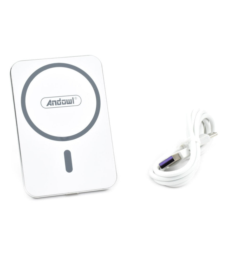 Caricabatterie Wireless Per Auto Magnetico 15w Ricarica Rapida Cellulare Q-pd21         