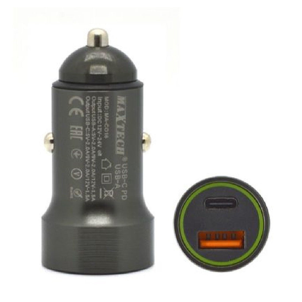 Caricatore Type-c/usb-a 5a Caricabatteria Per Auto Potenza Erogazione Pd Ma-c016         