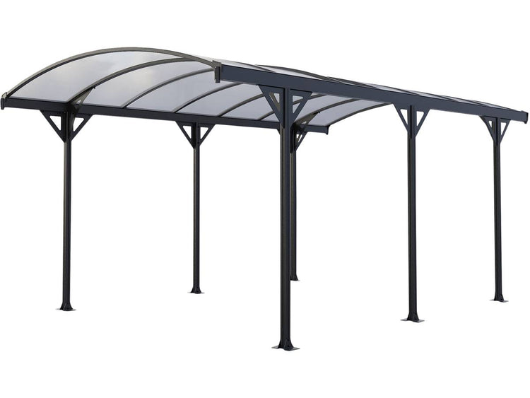 Carport Tettoia per auto Protector 15 m² 5,05x3x2,3