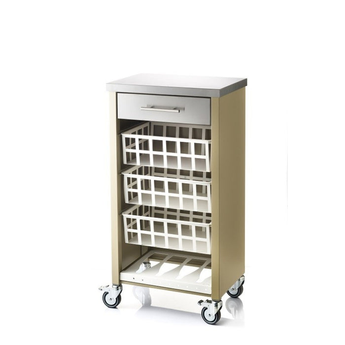 Carrello da cucina MOHER, colore beige