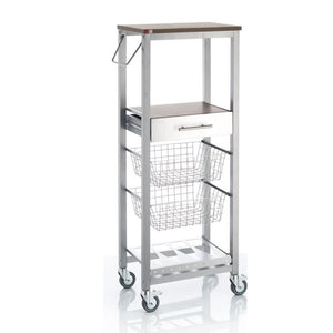 Carrello da cucina ONDA ALUMINIUM ALTO