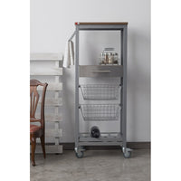 Carrello da cucina ONDA ALUMINIUM ALTO