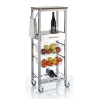 Carrello da cucina ONDA ALUMINIUM ALTO